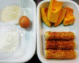 旨っ♥️コロッケ風 カボチャのせちくわ作り方1写真