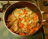 煮込んで美味しい柔らかい！鶏手羽元カレー作り方5写真