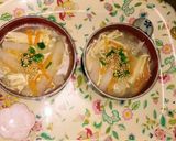 松山あげと大根と人参の味噌汁(^q^)☺作り方7写真