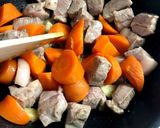 大豆と豚肉の生姜煮作り方3写真
