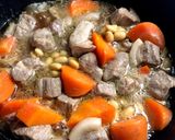 大豆と豚肉の生姜煮作り方4写真