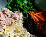 豆もやしとほうれん草のお浸し作り方4写真