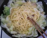 ツナ＆キャベツのクリームパスタ作り方4写真