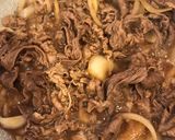 甘辛☆牛すきうどん作り方2写真