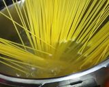 新野菜「あすっこ」とベーコンでパスタ作り方2写真