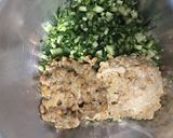 胡瓜と梅納豆の冷奴作り方4写真