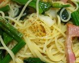 新野菜「あすっこ」とベーコンでパスタ作り方7写真