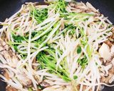 時短！舞茸もやし豆苗の本格中華炒め作り方4写真