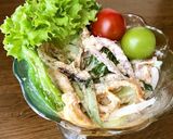 旨みジュワーッ‼焼きゲソサラダ作り方11写真