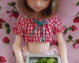 リカちゃんサイズ♡ホットサラダꕤ*.ﾟ作り方1写真