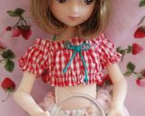 リカちゃんサイズ♡ホットサラダꕤ*.ﾟ作り方5写真