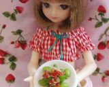 リカちゃんサイズ♡ホットサラダꕤ*.ﾟ作り方6写真