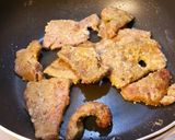 牛レバーのしょうゆ麹炒め。作り方5写真