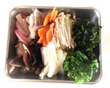 鱈と残り野菜のスープ中華風作り方1写真