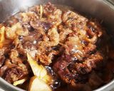 タケノコと豚バラの和風揚げ煮♪作り方9写真