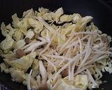 カレー味の焼きそば作り方2写真