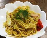カレー味の焼きそば作り方6写真