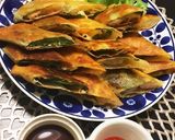 海老と大葉とチーズの春巻き作り方7写真