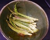 イタドリの新芽 和え物 わさび醤油作り方1写真