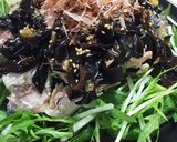 鯖缶と水菜とキクラゲの健康サラサラだ♪作り方6写真