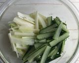 コンビニサラダチキンでチキンサラダ作り方2写真