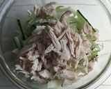 コンビニサラダチキンでチキンサラダ作り方5写真