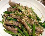 夜ご飯の主役にもアスパラ炒め作り方1写真