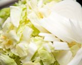 サバと春野菜のピリ辛パスタ⁂缶詰で簡単作り方2写真