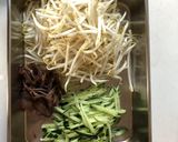 キュウリともやしの和え物作り方1写真