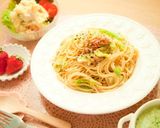 サバと春野菜のピリ辛パスタ⁂缶詰で簡単作り方9写真