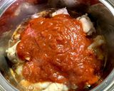 トマトソース缶で☆手羽元のﾄﾏﾄ煮込み♪作り方3写真