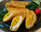 旨っ♥️コロッケ風 カボチャのせちくわ作り方18写真
