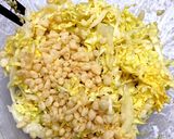 白菜のお好み焼き作り方2写真