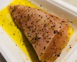 お手軽☆鶏胸肉のオイル漬けソテー作り方1写真
