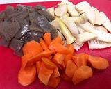 たけのこと豚肉の煮物☆しみ旨〜☆作り方1写真