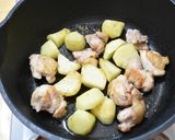 じゃがいもと鶏肉の照り焼き作り方3写真