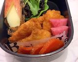 4月23日　チキン南蛮弁当　詰め方作り方8写真