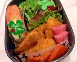 4月23日　チキン南蛮弁当　詰め方作り方9写真