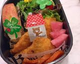 4月23日　チキン南蛮弁当　詰め方作り方10写真