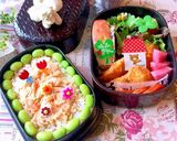 4月23日　チキン南蛮弁当　詰め方作り方11写真