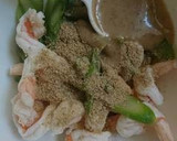 季節の和え物２種～エビとアスパラ～作り方4写真
