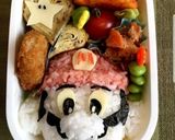 スーパーマリオ『マリオ&ヨッシー』弁当★作り方22写真