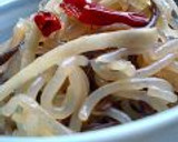 地味ウマ♬きくらげと糸蒟蒻の生姜炒め作り方5写真
