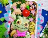 塔の上のラプンツェル『パスカル』キャラ弁作り方22写真