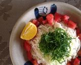 トマト☆おろしそうめん(冷)作り方4写真