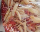 アイラップで冷凍⛤豚のしょうが焼き味作り方2写真