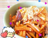 マクロビ☆人参のきんぴら【風邪対策】作り方5写真