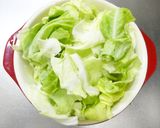 レンジで！カニカマ＆キャベツのマヨチーズ作り方1写真