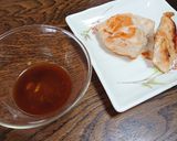 わさび醤油で頂く鶏むね肉の柔らかステーキ作り方5写真