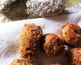 椎茸ピーマンの肉詰めフライ作り方8写真